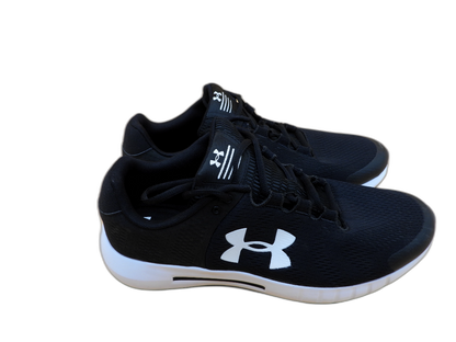 Under Armour Men's Black White Running Shoes
