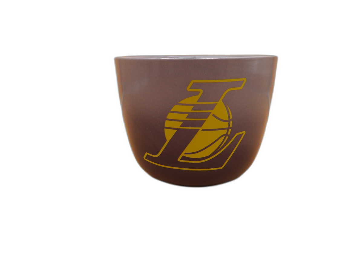Los Angeles Lakers Stoneware Bowl Typo