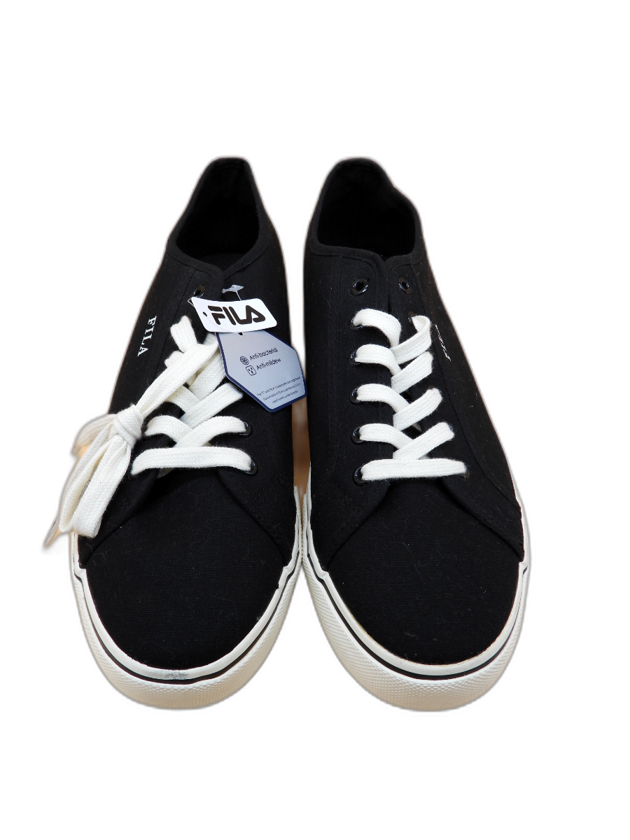 Fila Heritage 1911 Black Canvas Sneakers
