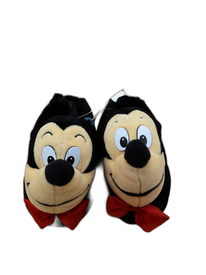 Disney Mickey Mouse Plush Slippers Unisex Size M