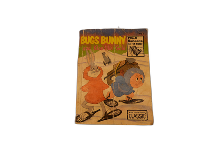 1974 Whitman Bugs Bunny Klondike Gold Flip It Cartoons Book