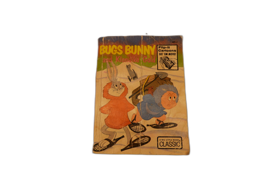 1974 Whitman Bugs Bunny Klondike Gold Flip It Cartoons Book