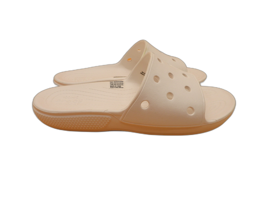 Crocs White Two Strap Slide Sandals Men 12