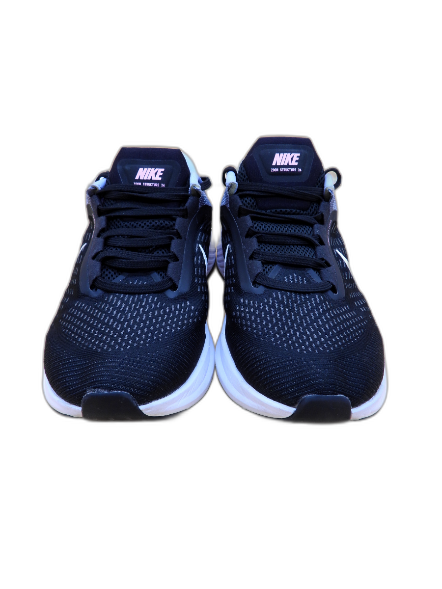 Nike Zoom Structure 24 Men's Black Running Shoes Us 10.5