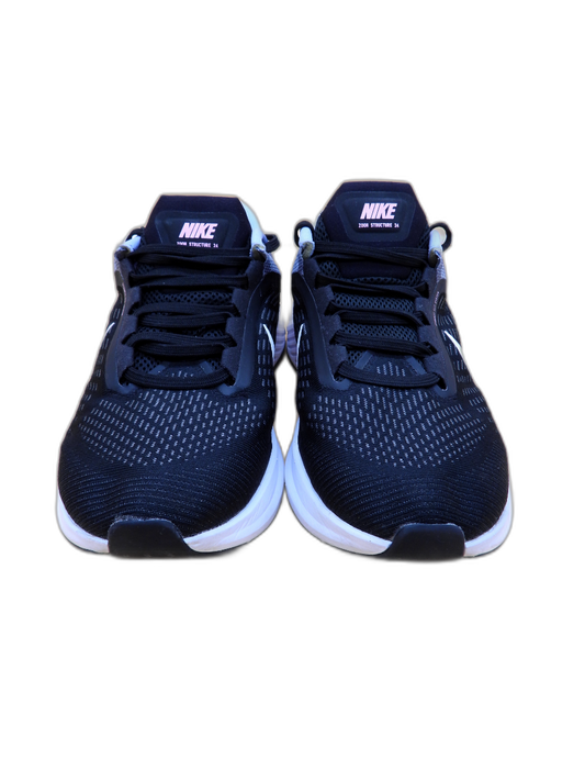 Nike Zoom Structure 24 Men's Black Running Shoes Us 10.5