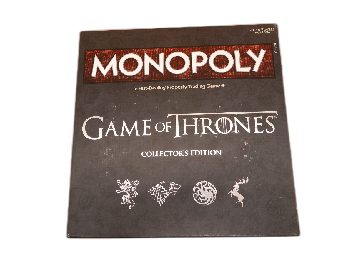 Monopoly Game of Thrones Collector's Edition Board Game Hasbro