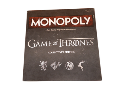 Monopoly Game of Thrones Collector's Edition Board Game Hasbro