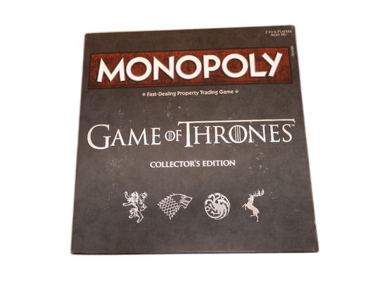 Monopoly Game of Thrones Collector's Edition Board Game Hasbro