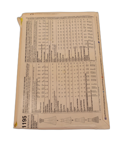 Simplicity 1195 Misses and Petite Dress Sewing Pattern
