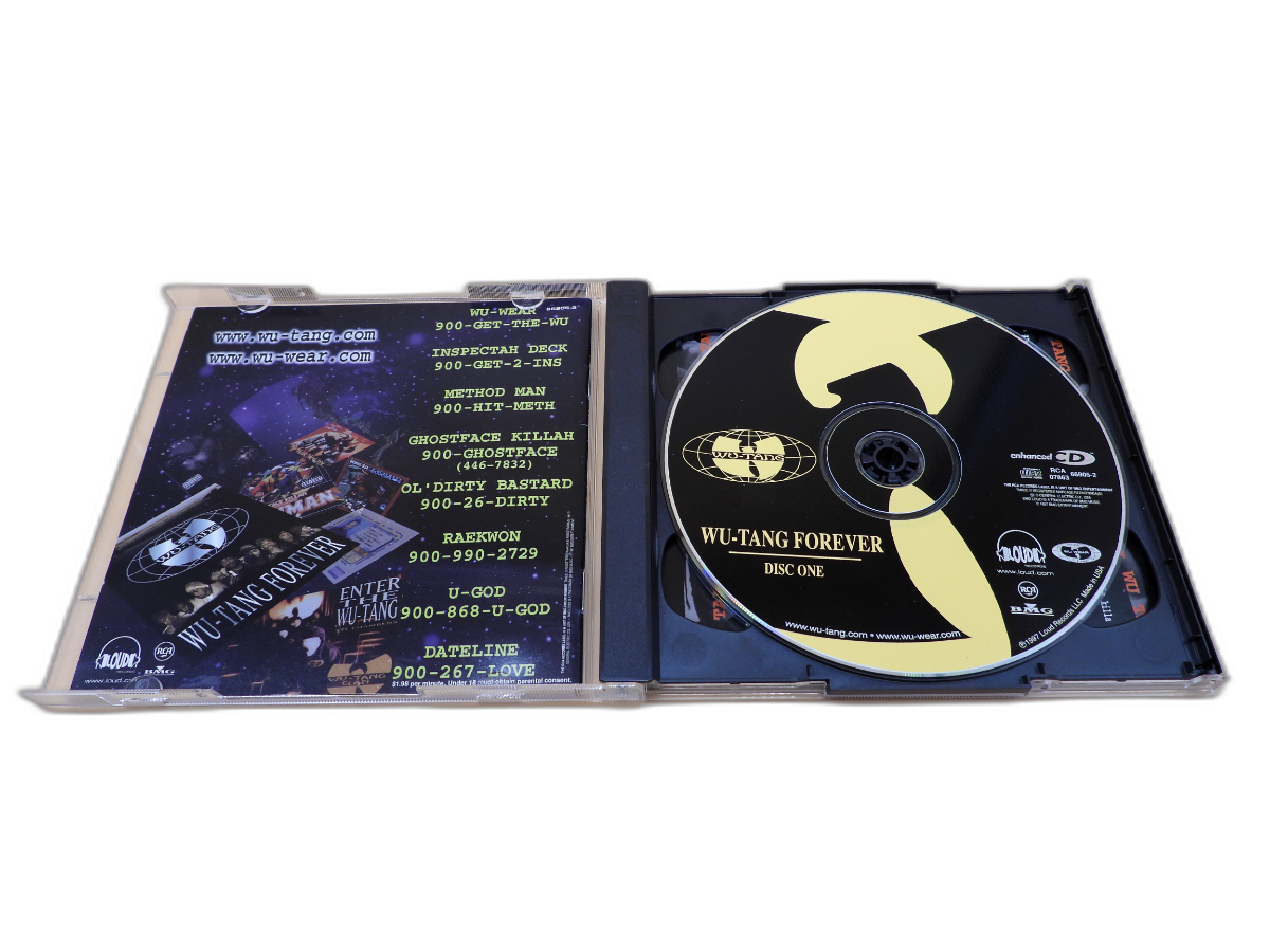 Wu Tang Forever Wu Tang Clan 2 Disc Cd Loud Records