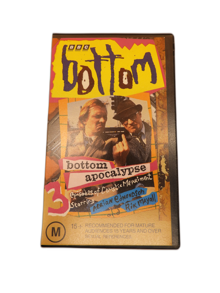 Bottom Apocalypse Bbc Vhs Tape Comedy 1992