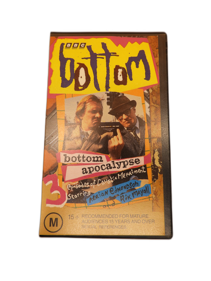 Bottom Apocalypse Bbc Vhs Tape Comedy 1992