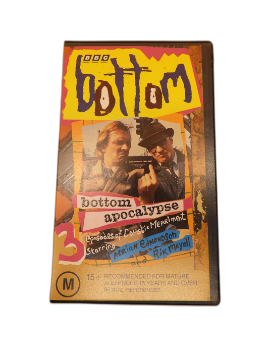 Bottom Apocalypse Bbc Vhs Tape Comedy 1992