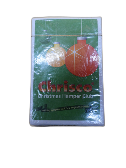 Chrisco Christmas Hamper Club Playing Cards