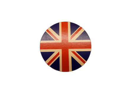 Vintage Retro Union Jack Round Playing Cards Set