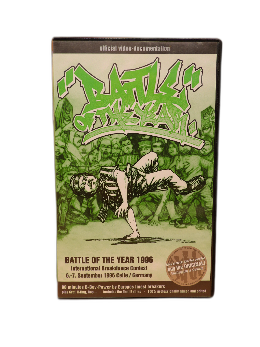 Battle of the Year 1996 Breakdance Contest Vhs Take It