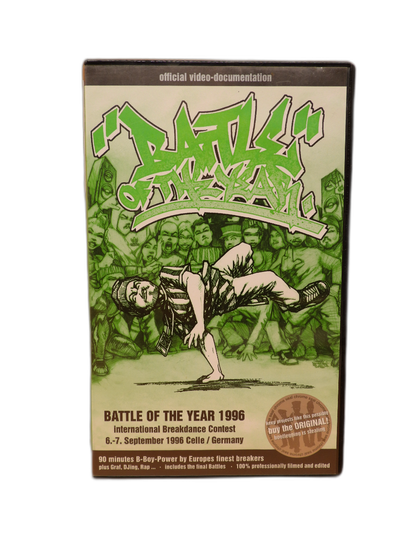 Battle of the Year 1996 Breakdance Contest Vhs Take It