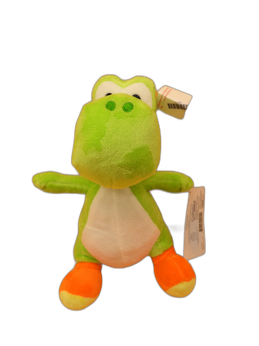 Super Mario Bros Green Yoshi Plush Toy 23cm Good Stuff