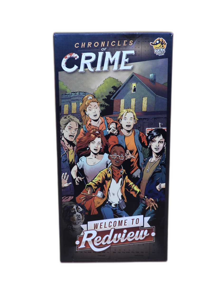 Chronicles of Crime Welcome to Redview Expansion Lucky Duck Games Game