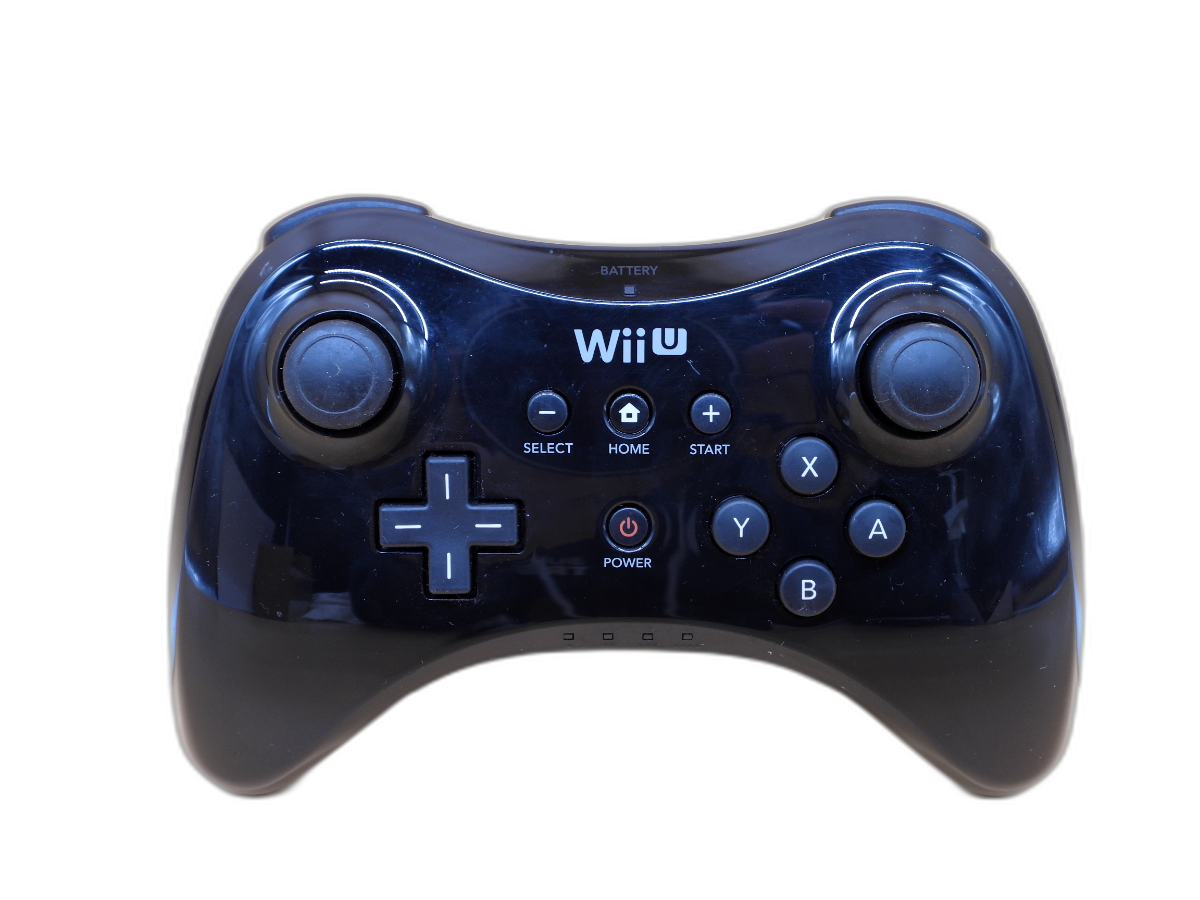 Nintendo Wii U Pro Controller Wup 005 Wireless Gamepad Game