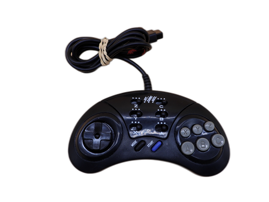 Sega Genesis 6 Button Wired Controller