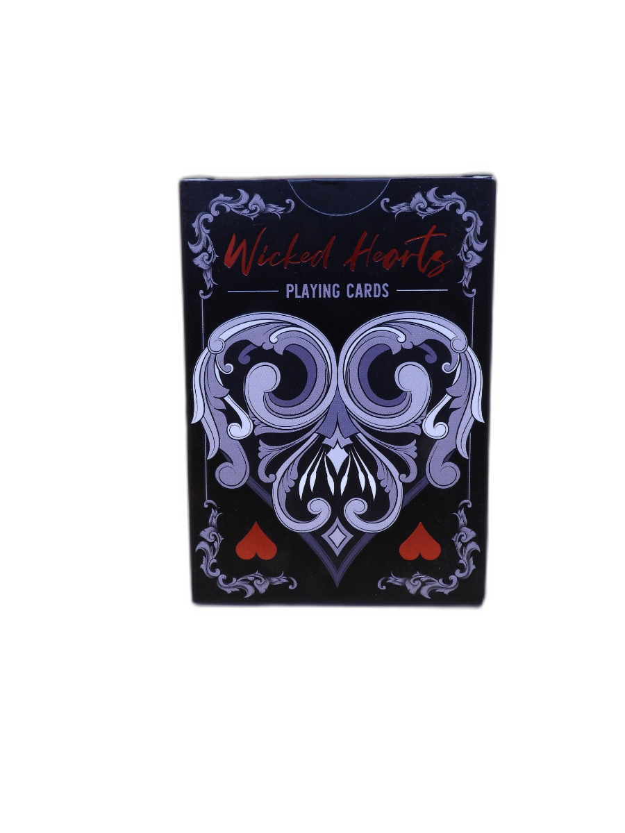 Wicked Hearts Black Playing Cards Deck