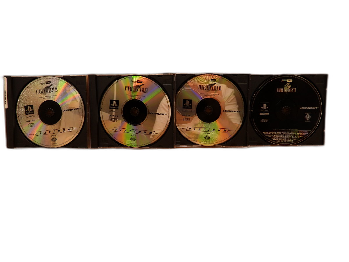 Final Fantasy Vii Playstation PS1 Rpg Game Squaresoft