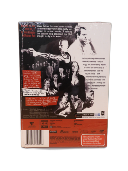 Underbelly Uncut Dvd 4 Disc Region 4 Roadshow Entertainment