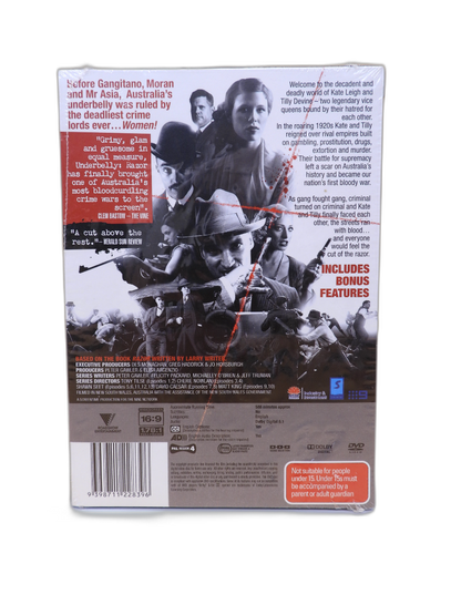 Underbelly Razor Uncut 4 Disc Dvd Australian Crime Drama Roadshow Entertainment