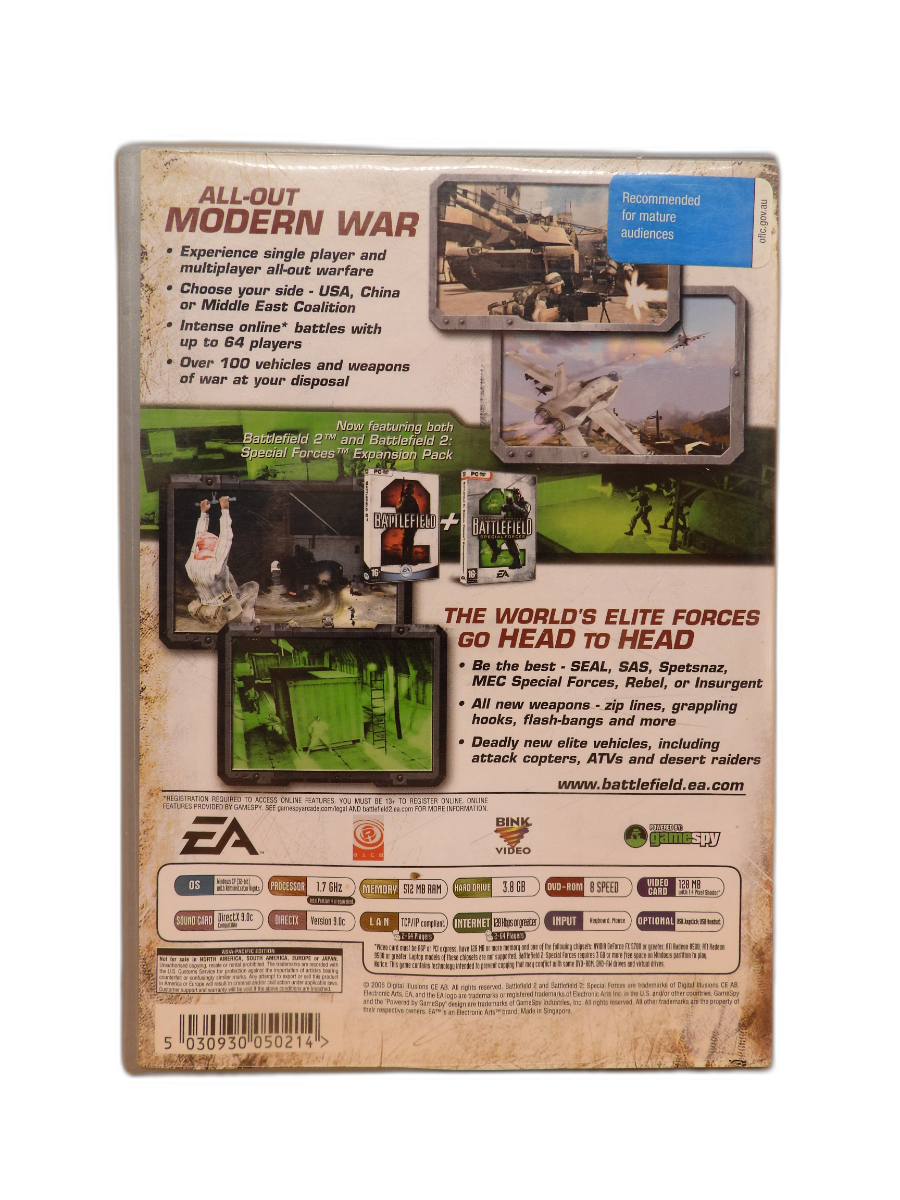 Battlefield 2 Deluxe Edition Pc Game Ea