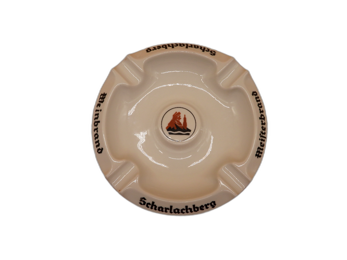 Scharlachberg Ceramic Vintage Ashtray 4.5"