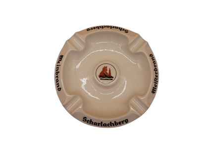 Scharlachberg Ceramic Vintage Ashtray 4.5"