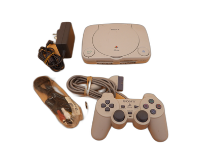 Sony Psone Scph 102 Console With Controller and Power Adapter 