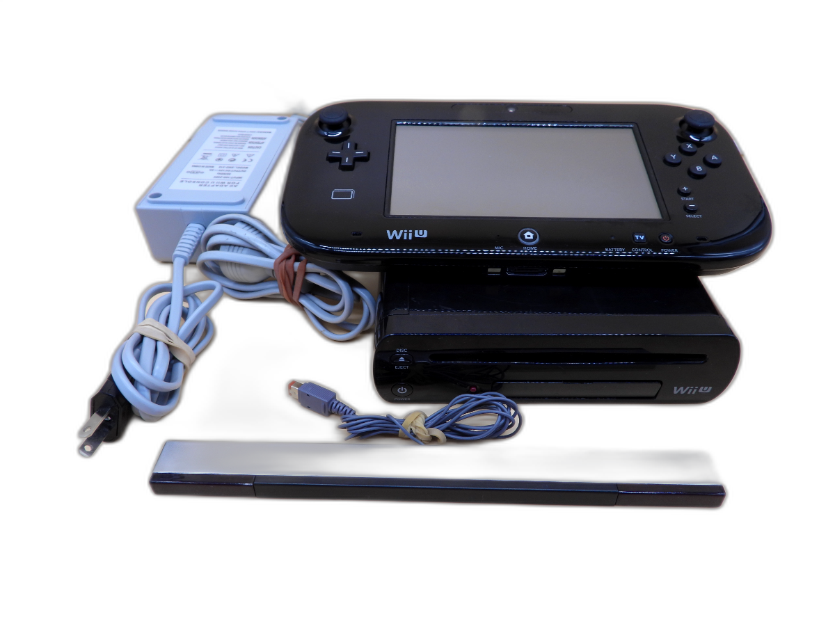 Nintendo Wii U 32gb Console Model Wup 101 Parts Only Memory Error / Gamepad Not Charging 