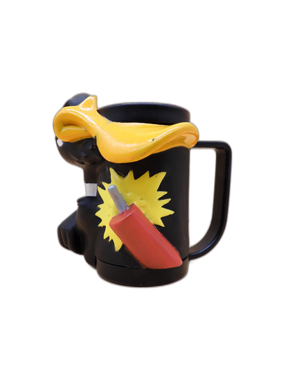 1995 Warner Bros Daffy Duck 3d Character Mug
