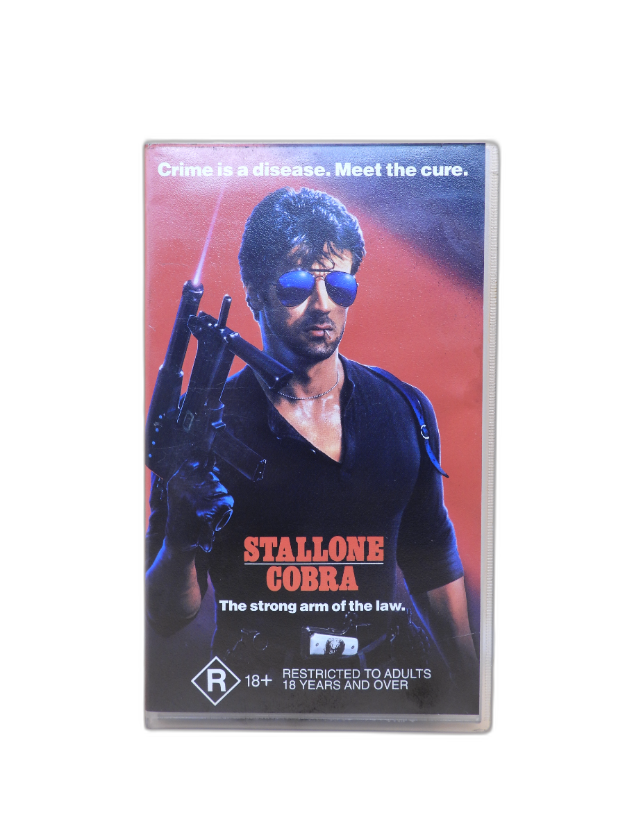 Cobra Vhs Stallone Warner Home Video 1986