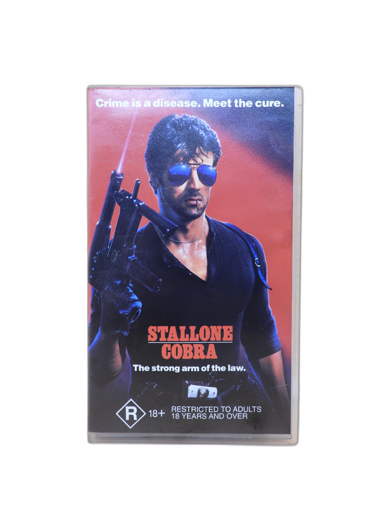 Cobra Vhs Stallone Warner Home Video 1986
