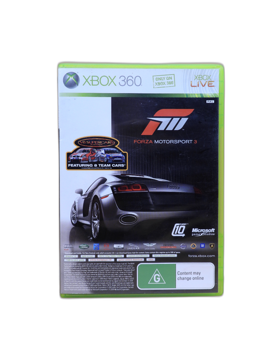 Forza Motorsport 3 and Halo 3 Odst Double Pack Xbox 360 Microsoft Game