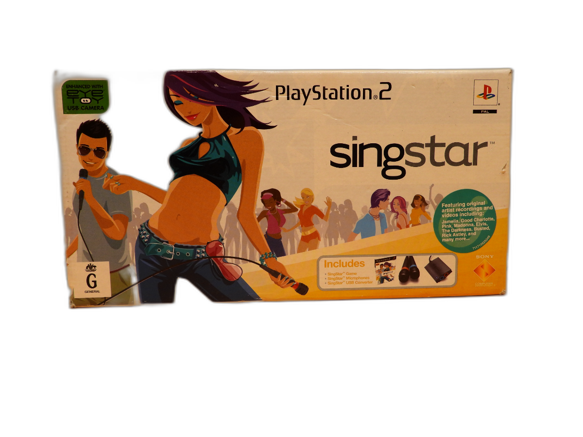 Singstar PlayStation 2 Karaoke Game Sony