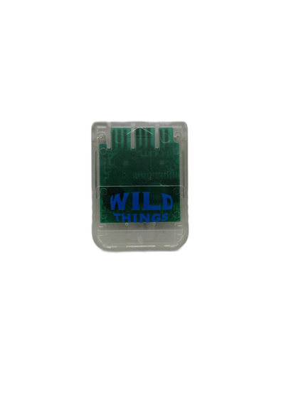 Wild Things PS1 Memory Card 1mb Game