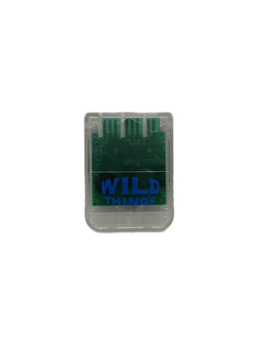Wild Things PS1 Memory Card 1mb Game