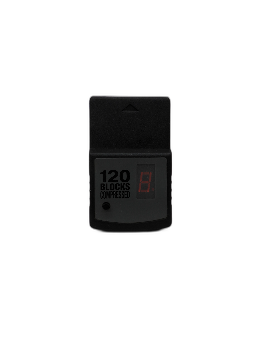 120 Blocks Compressed Memory Card PS1
