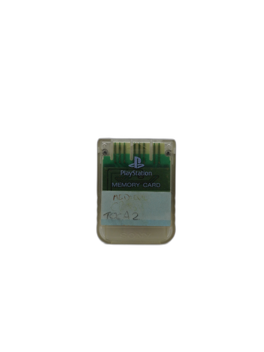Sony PlayStation 1 Memory Card 1mb Scph 1020 Game