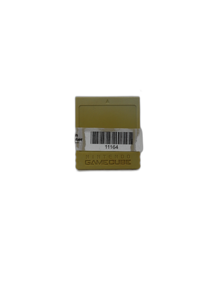 Nintendo Gamecube Memory Card 59 Blocks Game