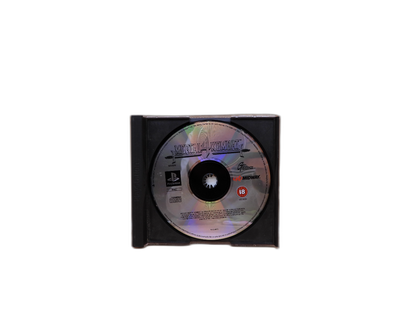 Mortal Kombat 4 Playstation PS1 Fighting Game Midway Brocken Case Disc Only 