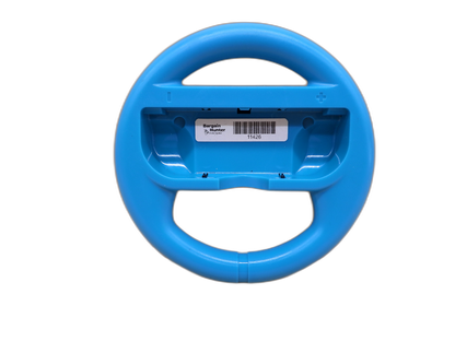 Aftermarket Nintendo Switch Blue Steering Wheel Controller Shell 