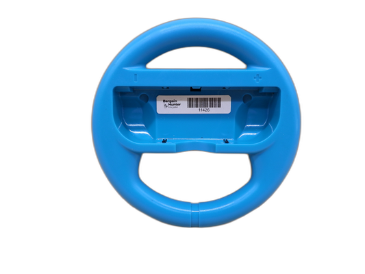 Aftermarket Nintendo Switch Blue Steering Wheel Controller Shell 