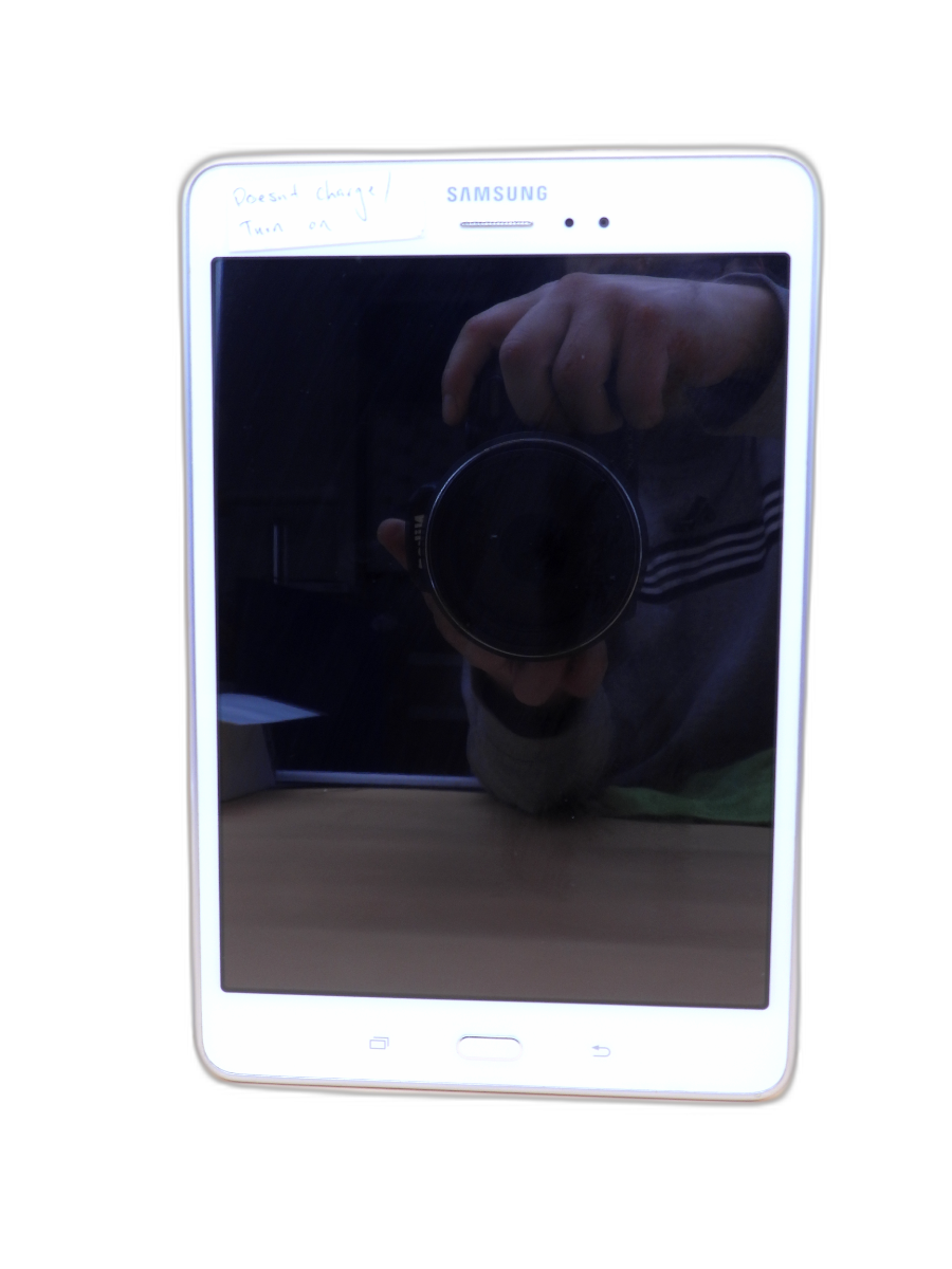 Samsung Galaxy Tab E Sm T355y 9.6" Tablet PARTS ONLY / NOT POWER ON / NOT CHARGING