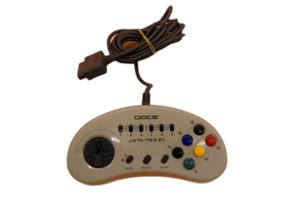 Docs Auto Turbo Wired Snes Controller Game