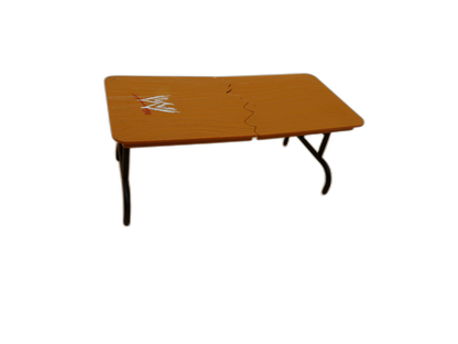Wwf/wwe Miniature Broken Table Toy Accessory